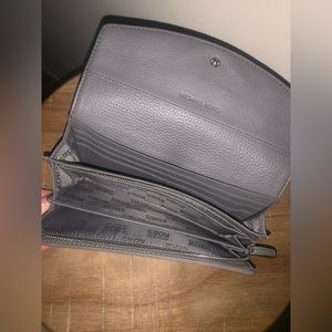 Michael Kors Light Gray Wallet